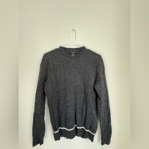 Club Monaco Grey Merino Wool Sweater | Mens | Size Small